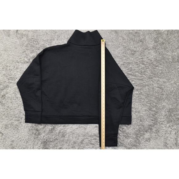 Gap Women's Plus Size XXL Black Pullover Sweater Polyester High Neck Solid - Picture 6 of 9